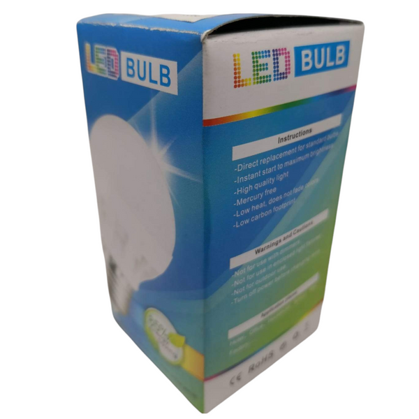 Foco Led Económico Bulb Chico E26/27 pack 3 pz