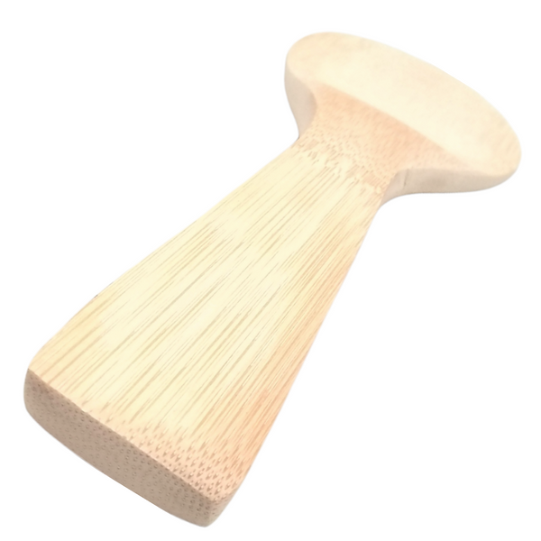 Espatula Pala Madera Natural Bambu Cuchara Cocina Pack 5pz