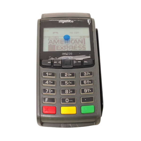 Aparato electrónico Ingenico usado iWL220 usada