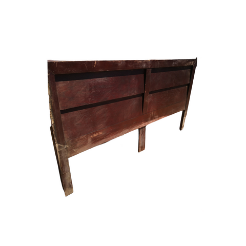 Cabecera de madera cama King size Usada Maltratada 210x20x72