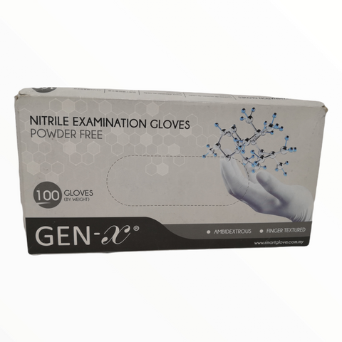 Guantes Nitrilo sin polvo texturizado Gen-X 100 PZS