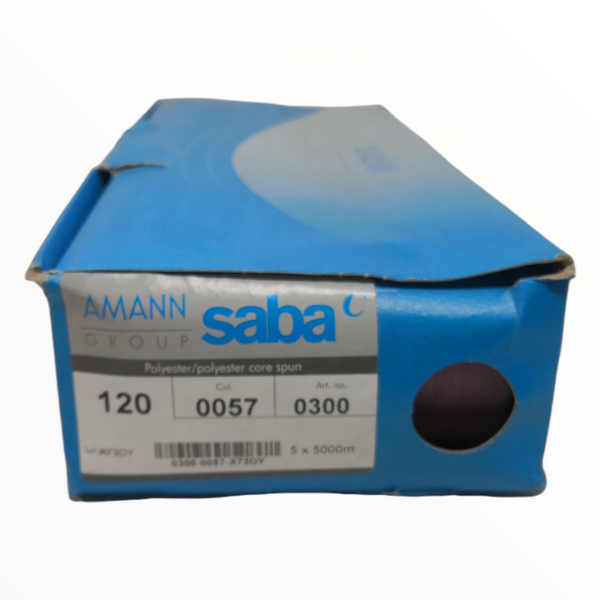 Carrete de Hilo 5000m Poliester Amann Pack 5 pza