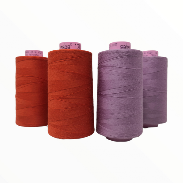 Carrete de Hilo 5000m Poliester Amann Pack 5 pza