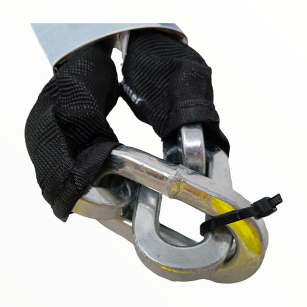 Cadena de acero ABUS alta seguridad anti robo funda 8KS 85cm