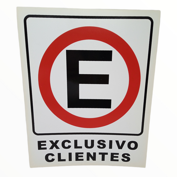 Señalética Varios modelos Carteles 38x30 cm Pack 10pz.