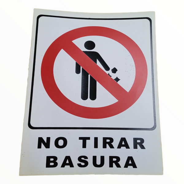 Señalética Varios modelos Carteles 30x24 cm Pack 10pz