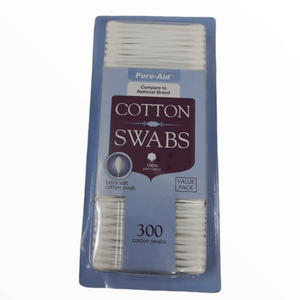 Cotonetes de Algodón Pure-Aid Extra suave kareway 300pz