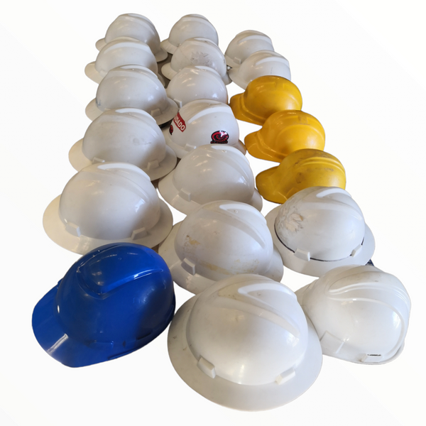 Remate Cascos de Seguridad Equipo Construcción Usado