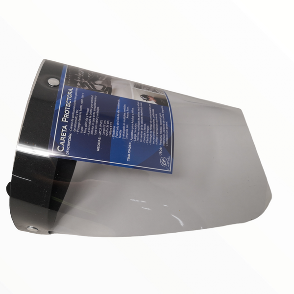 Careta Protectora facial transparente Nacional