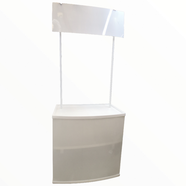 1.1 Demo stand Modulo Portatil Plastico PVC Sin Publicidad