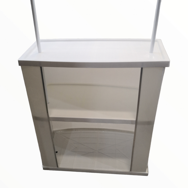 1.1 Demo stand Modulo Portatil Plastico PVC Sin Publicidad