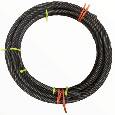 Bobina Rollo Cable Acero 1/2" x 10m 5.25kg