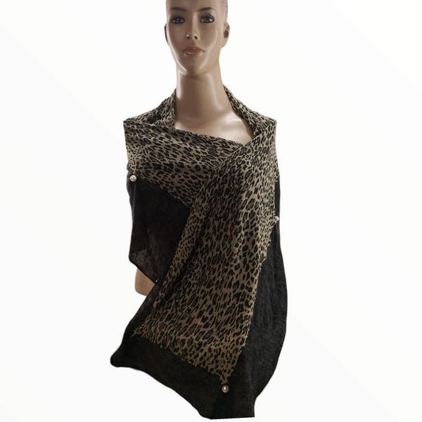 Bufanda Pashmina tipo Chal Accesorios Moda Dama
