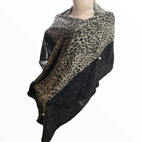 Bufanda Pashmina tipo Chal Accesorios Moda Dama
