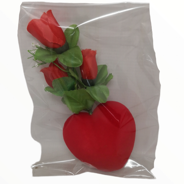 Caja regalo san Valentin osos y corazones 10 pz surtidas