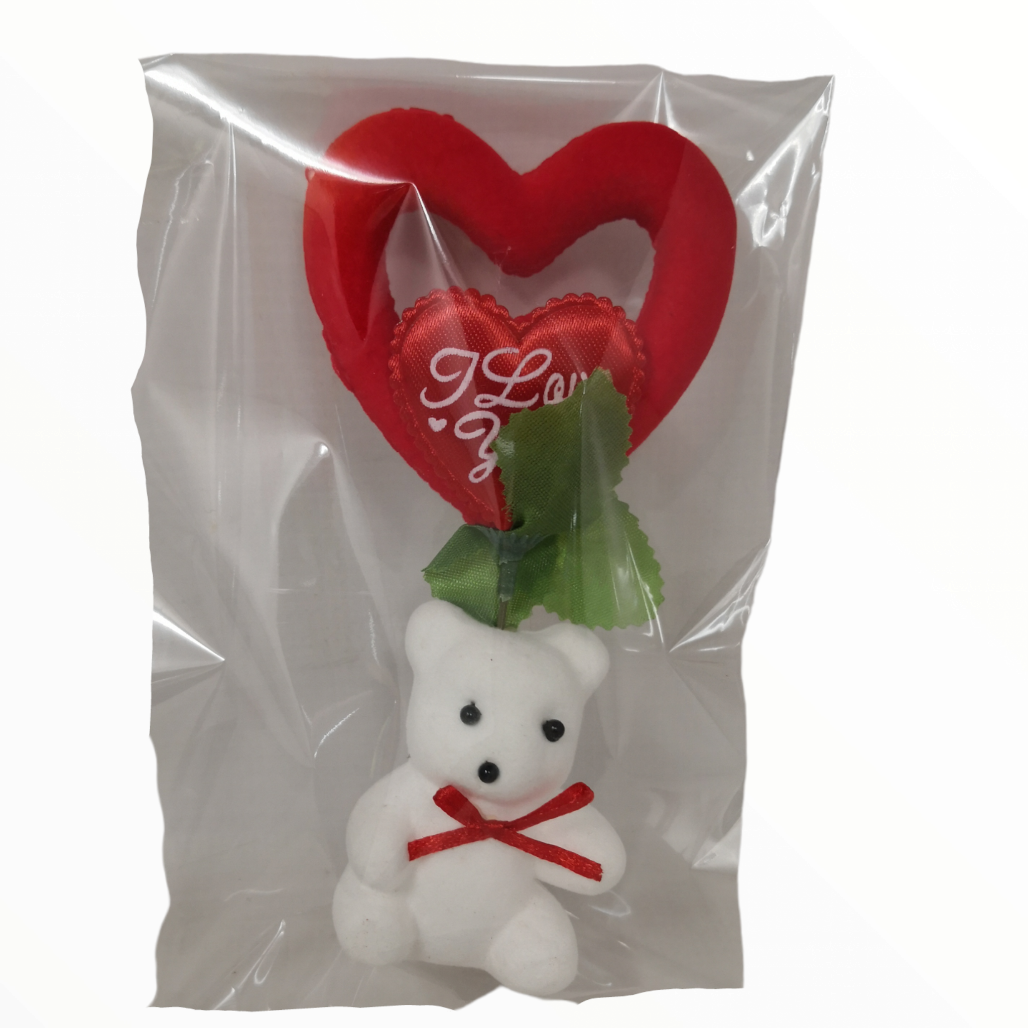 Caja Corazon Grande Oso Individual San Valentin