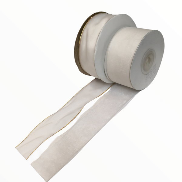 Rollo Liston  3.8cm 22.9m color nylon satin 5pz