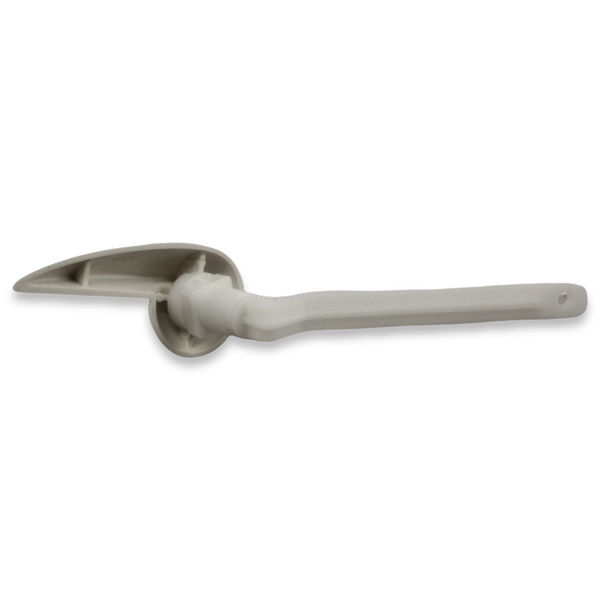 Palanca Para Baño Universal Plastico Manija Wc Blanca