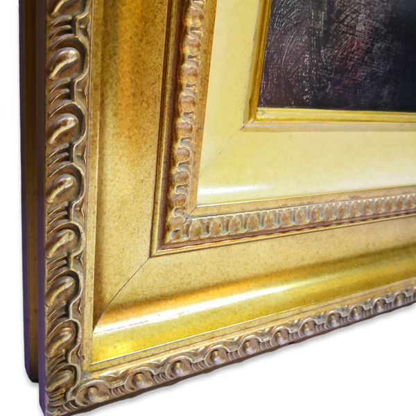 Cuadro Litografia Marco decorativo Champollion Egyptien 77x93