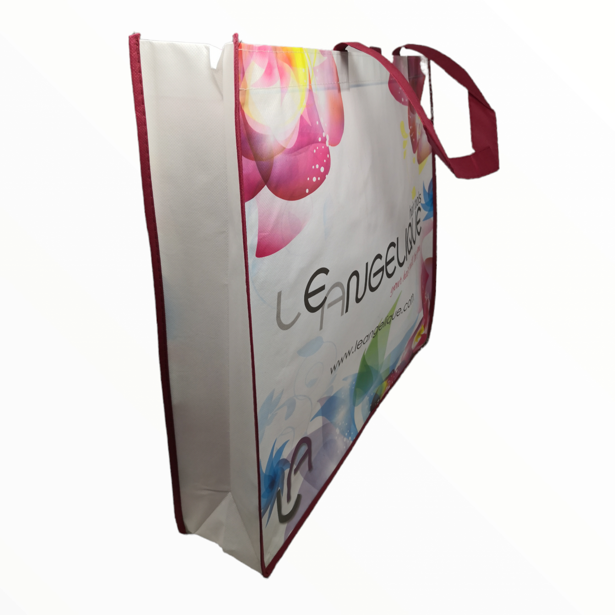 Bolsas de Mano ecológica reutilizables 45x50x11.5cm pack 3pz