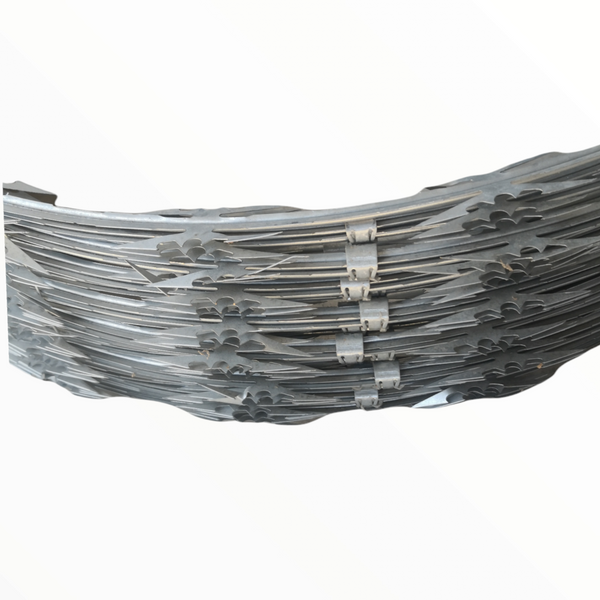 Concertina de doble arpón alta seguridad 62cm x 8m 2pza