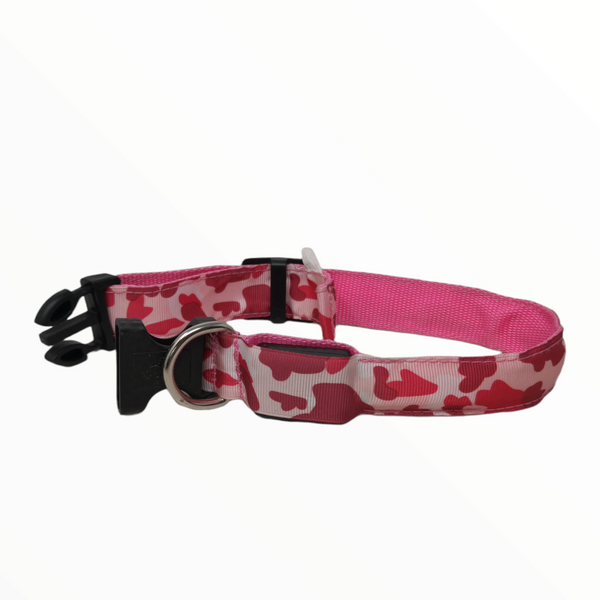 Collar Para Mascotas Con Luz Led Perro Y Gato