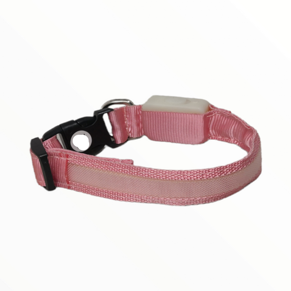 Collar Para Mascotas Con Luz Led Perro Y Gato