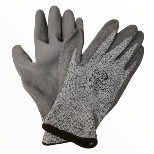 Guantes de Trabajo Anticorte Palma Poliuretano Tallas