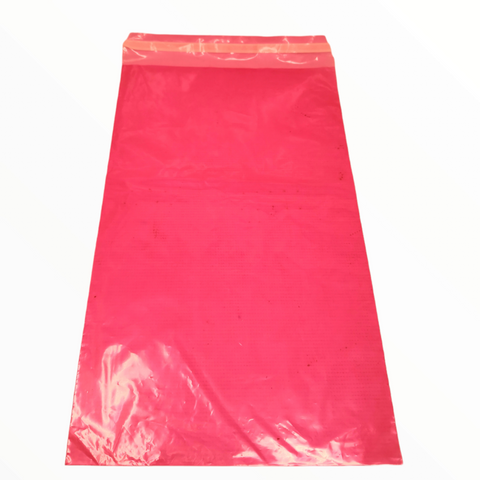 Bolsa Roja plástica Autosellable caja 1000pz 50 x 30cm