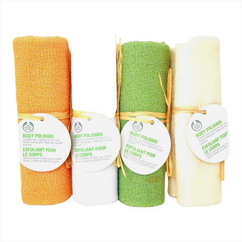Toallas Exfoliantes Baño Spa The Body Shop Paquete 6 Piezas