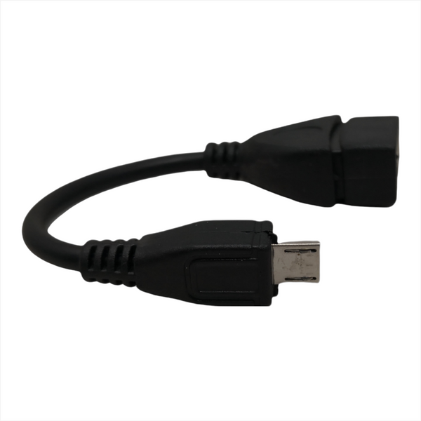 Adaptador OTG para entrada USB a micro USB