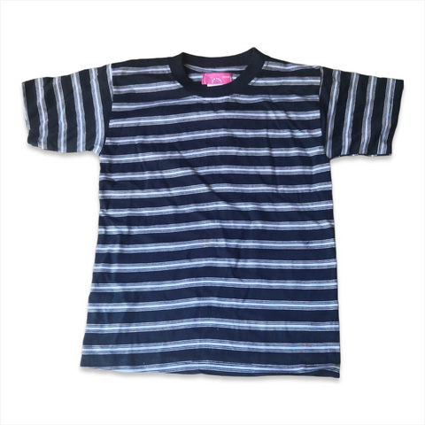 Playeras Rayadas Niño Jovenes Cuello Rendondo Manga Corta