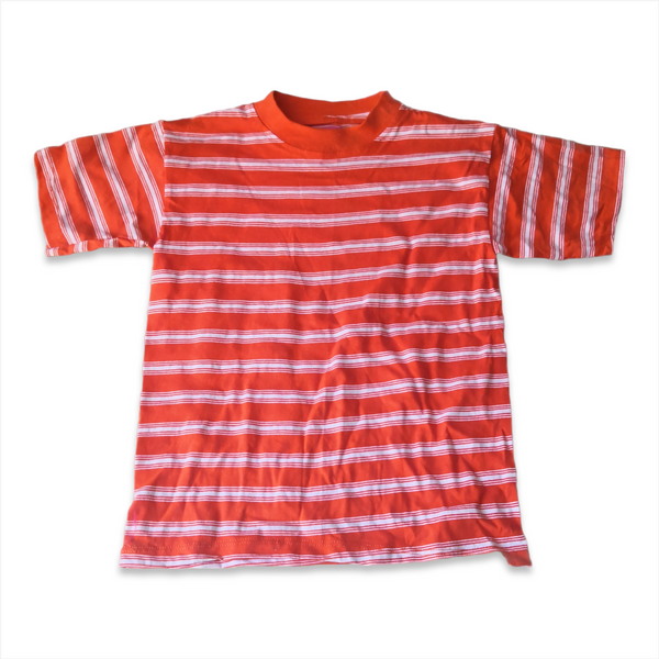 Playeras Rayadas Niño Jovenes Cuello Rendondo Manga Corta