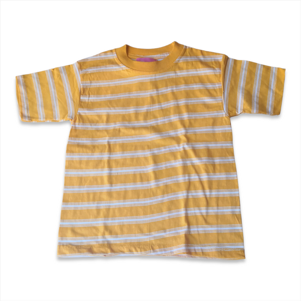 Playeras Rayadas Niño Jovenes Cuello Rendondo Manga Corta