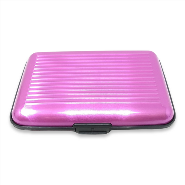 Tarjetero De Aluminio Seguridad Portatarjetas