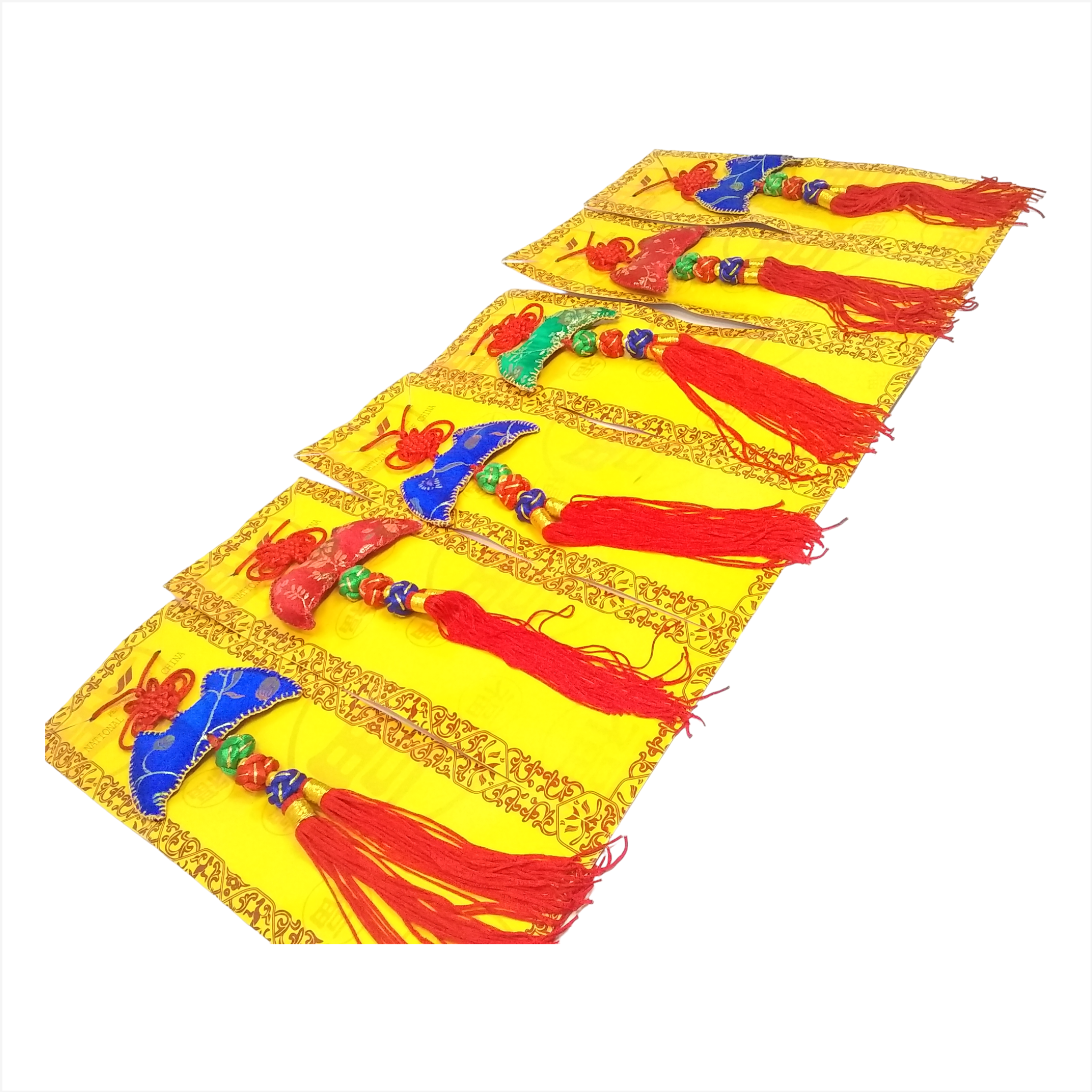 Adorno Colgante Chino Aroma Decoracion Paq 12 Pzas Colores