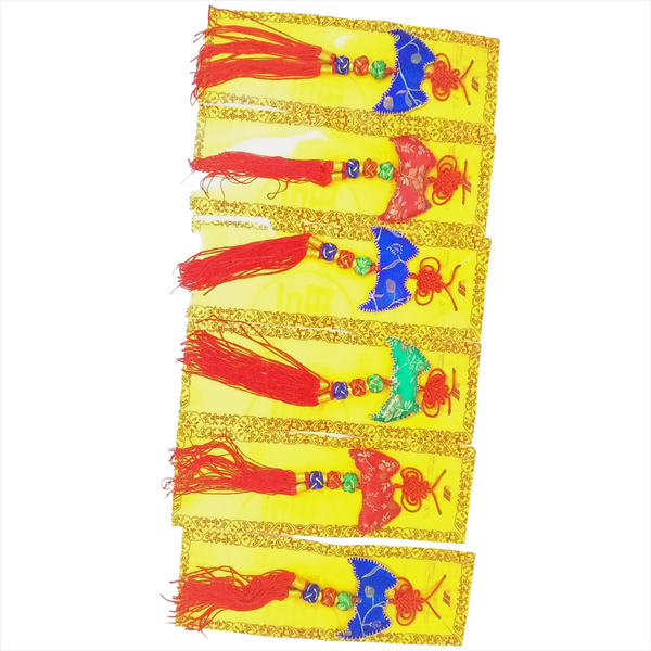 Adorno Colgante Chino Aroma Decoracion Paq 12 Pzas Colores
