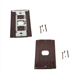 Tapa Electrica Placa Para Contacto Sencillo Enchufe