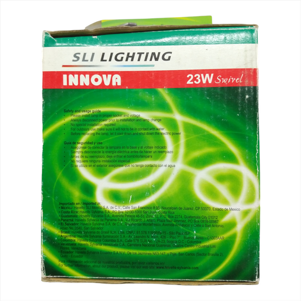 Lampara Plafon Iluminacion Sli Lighting 23w pack 3 pz