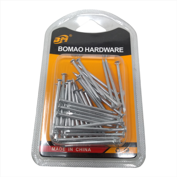 Blister de  Clavos Galvanizados Bomao Hardware 1 1/2" 2.2x40mm 60g