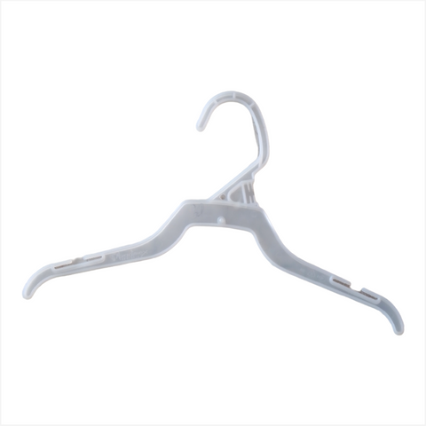 Gancho plástico para ropa 30x19cm Paquete 12pzs