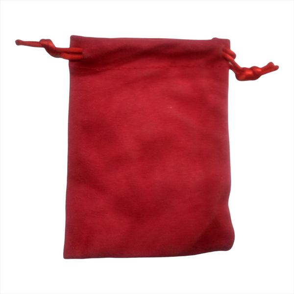 Bolsa morral de tela para joyeria colores diversos 10pzas