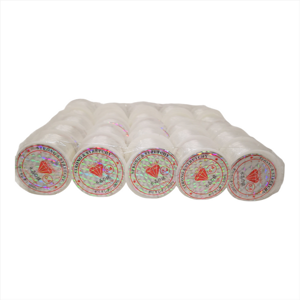 ROLLO HILO NYLON bisuteria 0.4mm 100m Pack 3pz