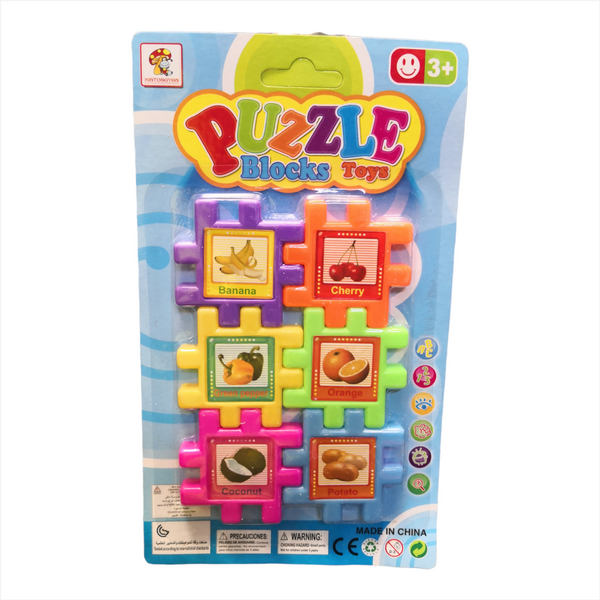 Juguete Rompecabeza Cubo Plastico Didactico Puzzle Armable