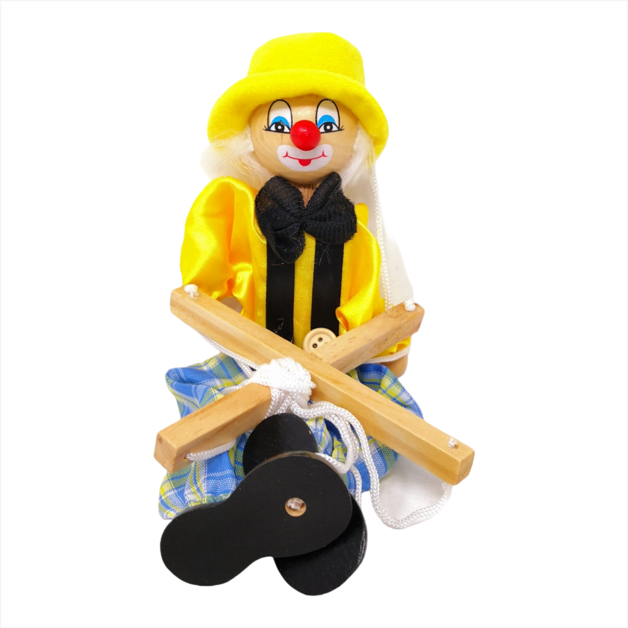 Marioneta títere didáctica juguete hilos infantil artesanal