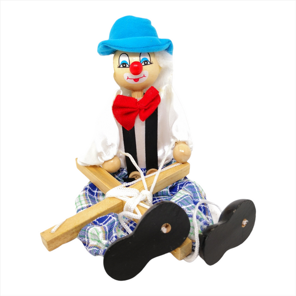 Marioneta títere didáctica juguete hilos infantil artesanal