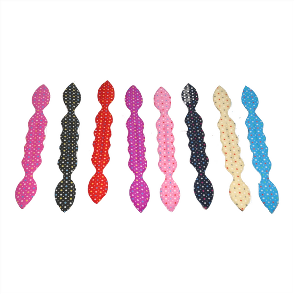 Diadema Flexible Cabello Mujer 12 piezas Colores modelos