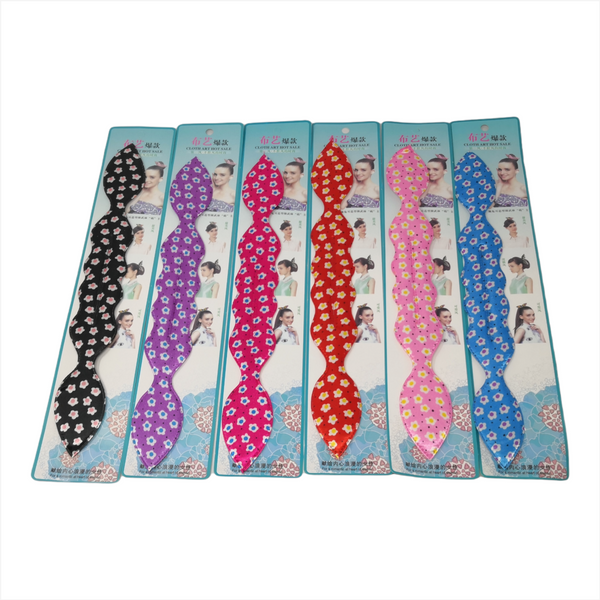 Diadema Flexible Cabello Mujer 12 piezas Colores modelos