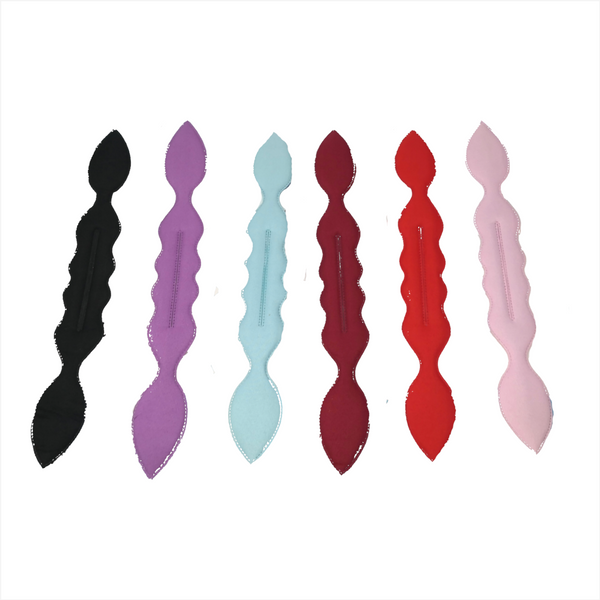 Diadema Flexible Cabello Mujer 12 piezas Colores modelos