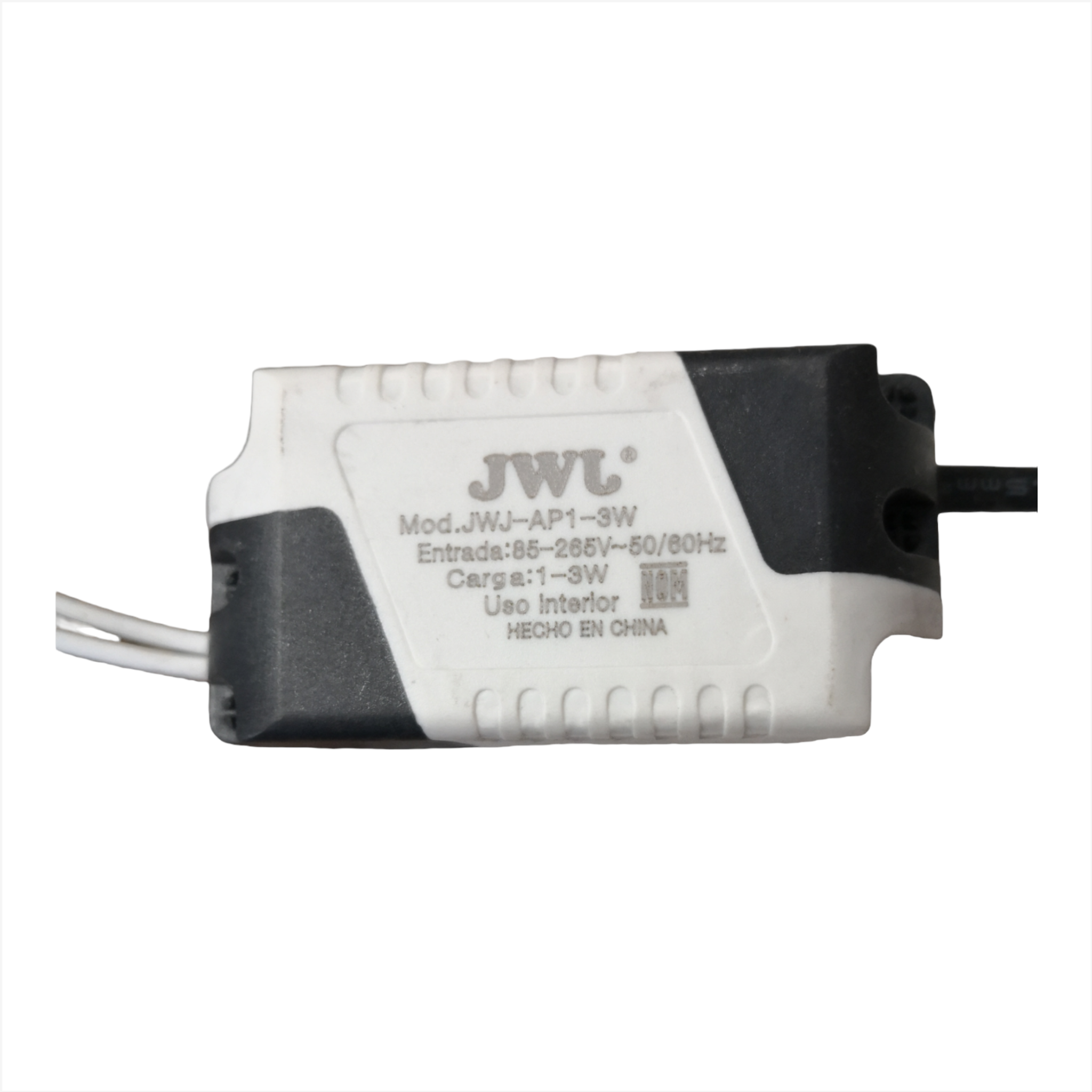 Transformador voltaje para lampara led jwj AP4-7W 85/265V